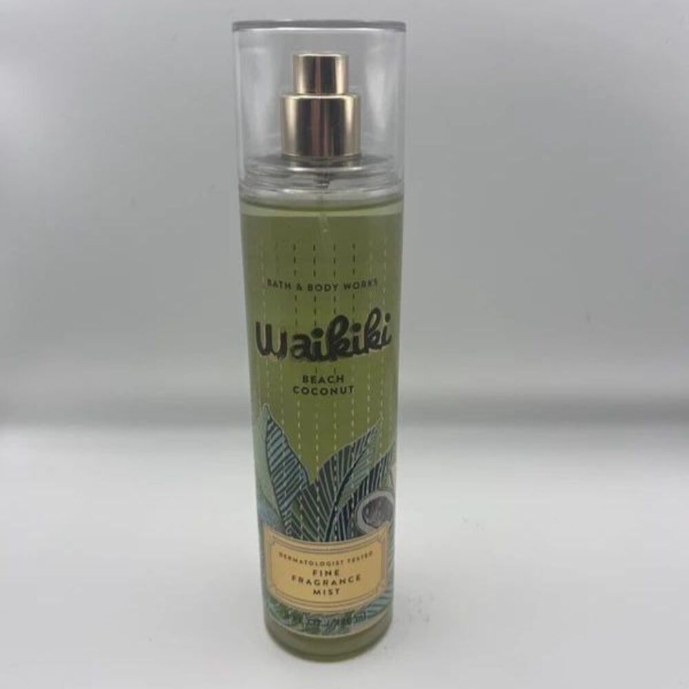 Bath Body Works Waikiki Beach Coconut Fine Fragrance Mist 8 oz